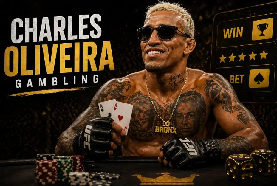 Charles Oliveira, Roobet, Aviator e Marcas de Gambling