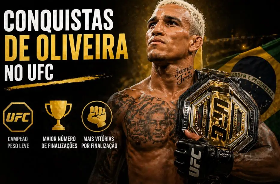 Principais conquistas de Oliveira no UFC